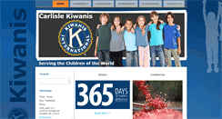 Desktop Screenshot of carlislekiwanis.org